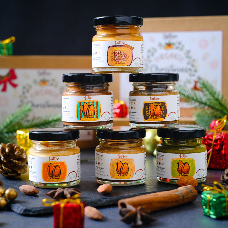 Nuttier Organic Taster Box Christmas Edition