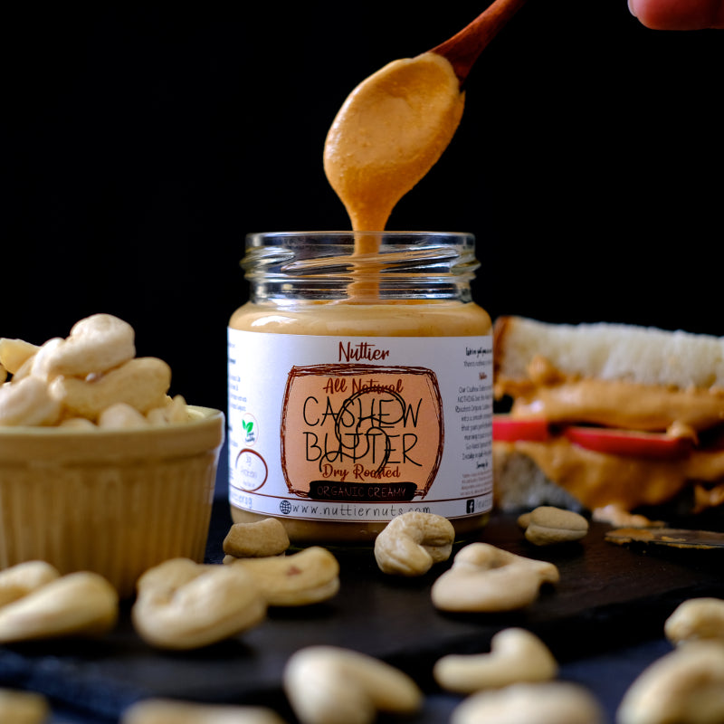 Nuttier Organic Cashew Butter Crafted in Singapore Vegan Friendly