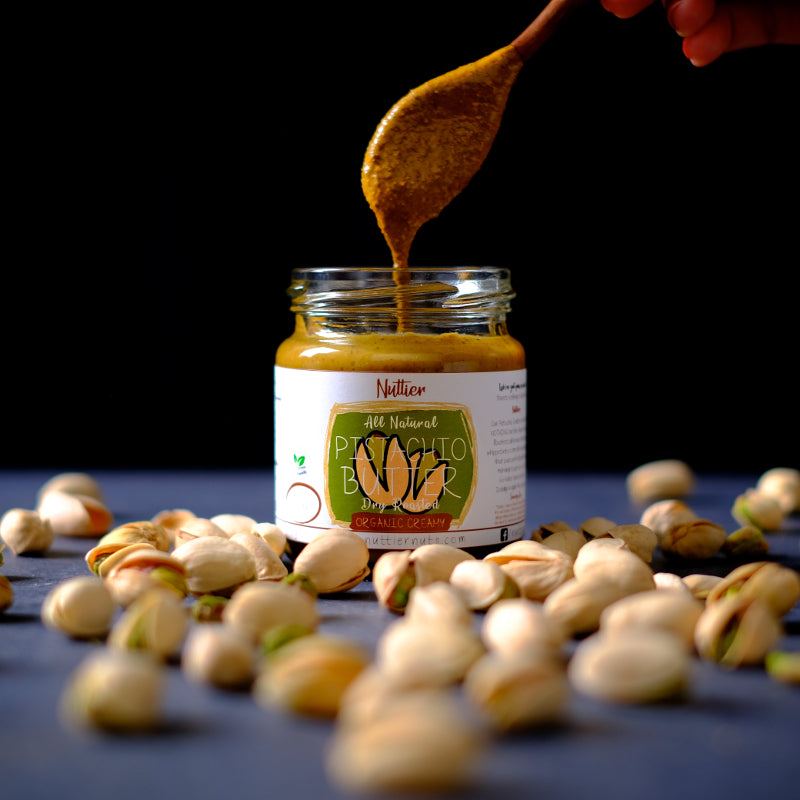 Nuttier Organic Pistachio Butter Crafted In Singapore Vegan Friendly