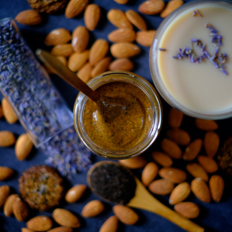 Nuttier All Natural Earl Grey Lavender Almond Butter Crafted In Singapore