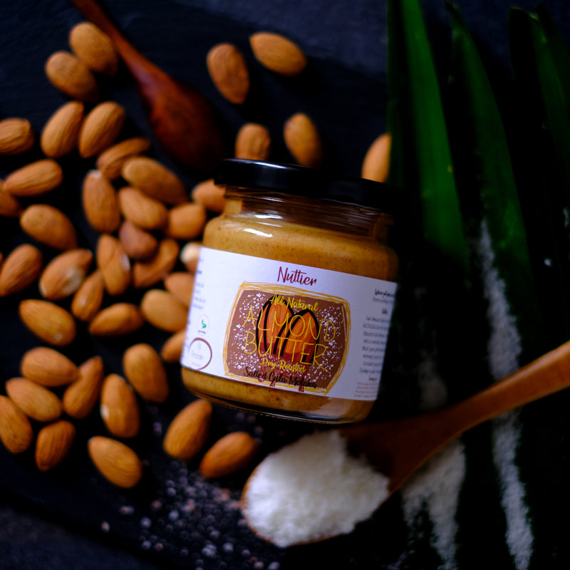 Nuttier All Natural Organic Salted Gula Melaka Almond Butter Vegan Friendly Crafted In Singapore
