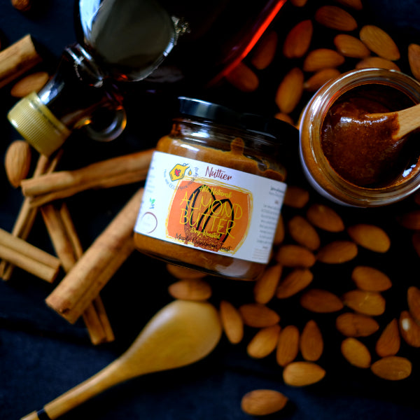 Nuttier All Natural Organic Maple Cinnamon Toast Almond Butter Crafted In Singapore